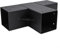 Robusto kit di ferramenta per pergola, staffe angolari a 3 vie, progettate per pali in legno da 4 x 4 con accessori (2 pezzi)