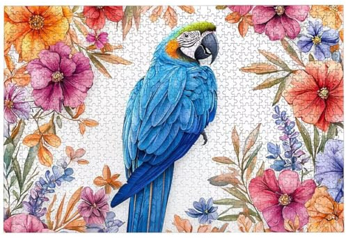 Puzzle 6000 Teile, Papagei Puzzle 6000 Teile Erwachsene, Tiere Holzpuzzle Erwachsene für Heimunterhaltung, EIN Herausforderndes Rätsel, Puzzlespiele für Die Ganze Familie, Wanddeko, Geschenke, -7921