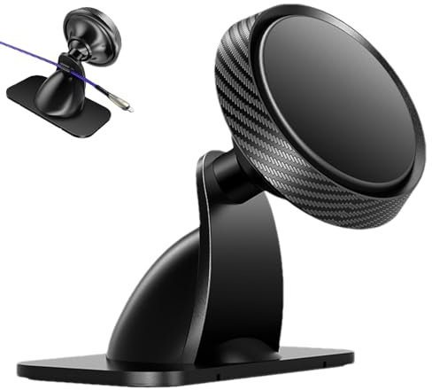 ycezw Support de téléphone pour Voiture - Rotation à 360 degrés et Forte - Support magnétique pour téléphone Portable Voiture et Accessoires | pour Tout Terrain, berline, Camping-Car, Voyage, Maison
