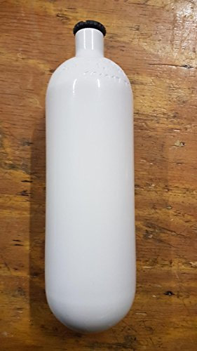 High Tech Diving Bouteille en acier - 1 l - 200 bar - Diamètre de la bouteille : 83 mm - Sans valve