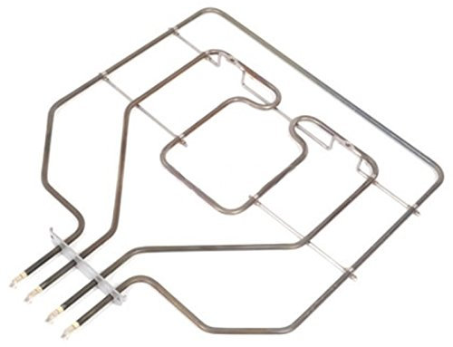SPARES2GO Top Upper Dual Heater Heating Element for Siemens Oven Cooker Grill (2800W)