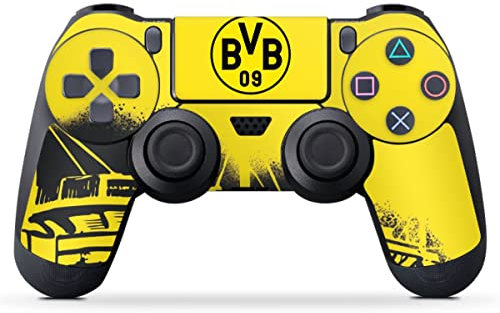DeinDesign Skin kompatibel mit Sony Playstation 4 Controller Folie Sticker Borussia Dortmund Stadion BVB