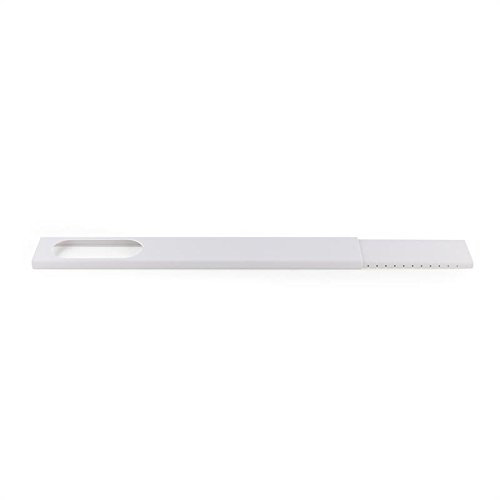 Klarstein Window White Edition - Kit de Ventana para Aire Acondicionado portátil, Extensible entre 67-131 cm, Instalación en vertical y horizontal, Cubierta de PVC, Blanco
