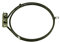 Marel Shop® - Resistenza Circolare per Forno Ventilato Cucina compatibile con Smeg 2400W 214 x 196 mm