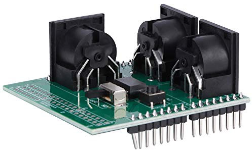 MIDI Adapter Board, MIDI Shield Breakout Board Testzubehör MIDI Buchse Seriell zum MIDI Modul mit 2,54mm-Pin Header, warten Testing Tool