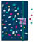 IQ Lego DOTS Notizbuch mit Schiebeanhänger, DIY-Bastelset für Kinder, ein tolles Geburtstagsgeschenk für Kinder, die kreatives Spielzeug und hausgemachte Bastelsets lieben