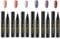 Anself Gel Nagellack Pen 6pcs One Step Nagel Gel Pen 3 in 1 UV-LED-Lampe einweichen Verfügbare Nail Art Tools