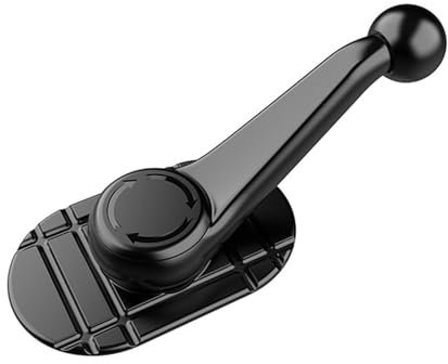 Kexpsogy Armaturenbrett Pad Scheibe Mit Selbstklebenden 17-mm Kugelkopf Aufklebern Für Saugnapf Autotelefonhalter Scheibe