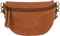 HOLZRICHTER Berlin - Mittelgroße Bauchtasche aus Leder für Damen, 12 x 22 x 6 cm, Vintage Gürteltasche, Handgefertigte Hüfttasche, Premium Accessoire in Camel, No 2-1