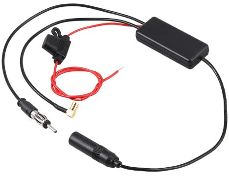 Amplificatore Di Segnale Radio FM Sostituzione Per Auto DAB +/FM Radio Antenna Amplificatore Ricezione Segnale Booster Radio Auto