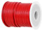 GENIQUE Real/Genuine Round Leather String Cord for Necklace, Bracelets, Jewelry, Kumihimo Braiding, DIY Projects (20 Metres) (2mm, Red)