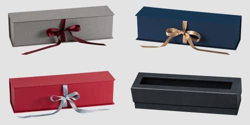 Aufbewahrungsbox für Kerzen (Royal Granit mit Sichtfenster)