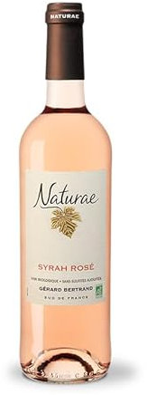 Gérard Bertrand Naturae Vin Rosé | Syrah| IGP Pays d'Oc vin bio sans sulfites veganSec | (1 x 0.75 l)