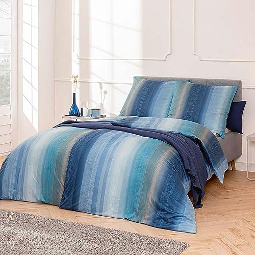 ESTELLA Original Bettwäsche, Vollendete Handwerkskunst in Premiumqualität, Made in Germany, Verschiedene Modelle und Qualitäten zur Auswahl (Tamani, Mako-Interlock-Jersey)