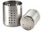 2 Piezas Escurridor de Cubiertos Acero Inoxidable, Soporte para Cubiertos, Porta Utensilios de Cocina, Bote para Utensilios Cocina con Agujero de Drenaje,Ideal para Organizar Utensilios de Cocina