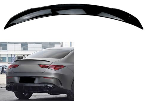 Txopaf Auto Heckspoiler, Für Mercedes-Benz CLA Class 180 200 260 2020-2024 Kofferraumspoiler Hinterer Styling Schützende verschleißfeste Dekoration Körper Armaturen
