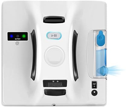 MZZYG Window Cleaner Robot Window Cleaner Robot Smart Life Windows Cleaner With Water Sprayer Auto Cleaning Smart Phone Control For Home Vacuum