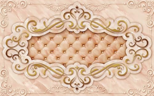 Fototapete Kinderzimmer Retro Pink Gold Erwachsene Vliestapete Dekoration Tapeten Fototapete 3d Effekt Fototapete Schlafzimmer Wohnzimmer Büro Flur Fototapete 300x240cm