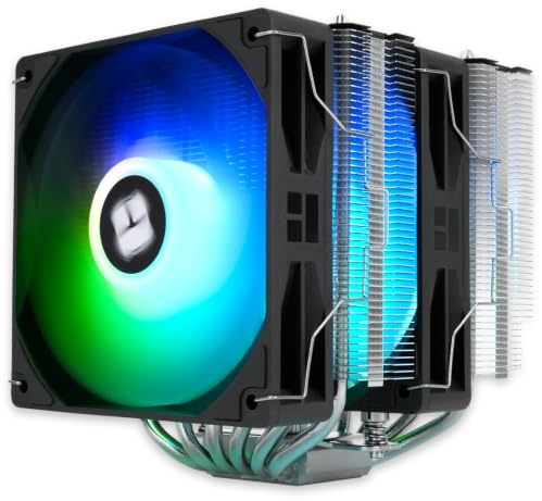 Thermalright Peerless Assassin 120 SE ARGB V2 Refroiditore CPU, TL-C12C-S 120mm Ventole, 1850RPM, 6 Tubazioni di Calore, per AMD AM4/AM5 e Intel LGA 1700/1851 | Dissipatore dual tower con 6 heat pipe, due ventole ARGB PWM e supporto AM4/AM5, Intel LGA1700/1851