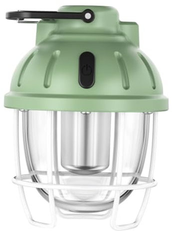 ARTSEWPLY da campeggio leggero luce da campeggio per tende telescopico piccolo lampada da campeggio professionale luce portatile a LED per luce portatile AbS Verde