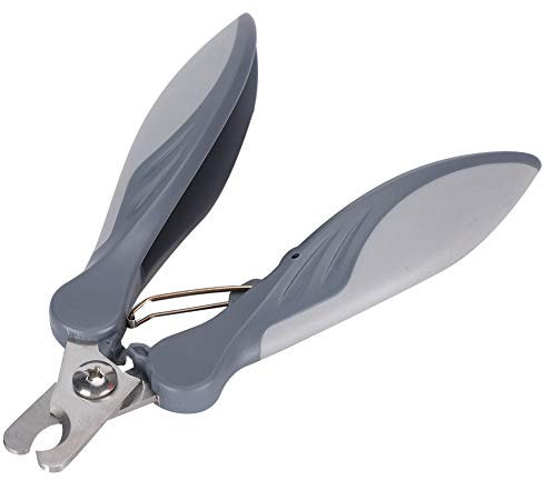 Dog Nail Trimmers for Small Medium Large Breeds, Cat Nail Clippers with Safety Guard, Stainless Steel Toenail Scissors - Pet Grooming Clippers for Dogs and Cats