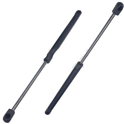 Muelle Neumático 2 Piezas, 300 N 300-600 Mm Soportes Elevación Amortiguadores Almacenamiento Ventanas RV Mueble TV Cubierta Cama Ventana Trasera Caravana(300N 300mm)