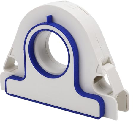 YWBL-WH Abdeck Band Applikator 5 Rollen Maler Tape Dispenser Set 1mm Abstand Einziehbare Klinge für Wandboden Finish