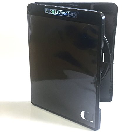 Amaray 4K UHD Ultra High Def Replacement case for 1 disc Sold By Promedia Supplies