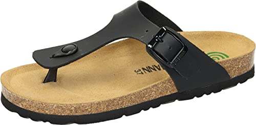 Dr. Brinkmann Damen Pantolette, Schwarz, 37 EU