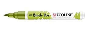 Ecoline Brush Pen Grasgrün 676 (11506760)