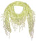 YEBIRAL Heißer Verkauf Damen Schal Lace Frauen Accessoires Tücher Halstuch Dreieck Schals 15 Farben(Grün)
