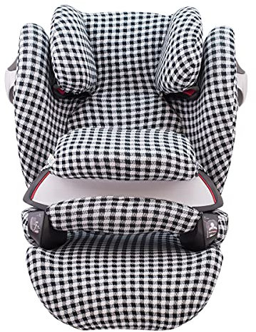 JYOKO Kids Bezug für Autositz kompatibel mit Cybex Pallas M (Vichy)