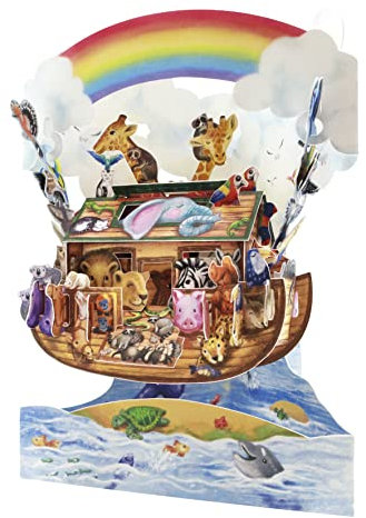 Santoro 3D Pop-Up Karte Arche Noah
