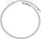 PROSTEEL kurze Kette Collier Damen Edelstahl 5mm Schlangenkette 38cm/47cm verstellbar Choker Necklace Halsband für Frauen Mädchen Modeschmuck Accessoire für Weihnachten Valentinstag