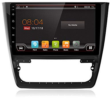 YUNTX Android 9 Autoradio Compatible con Yeti/Skoda - GPS 2 DIN - Cámara Trasera&Canbus Gratis - 10.1 Pulgada - 2GB/32GB - Soporte Dab+ / Mandos de Volante/USB / 4G/ WiFi/Bluetooth/MirrorLink