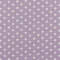 Stoff Meterware Punkte 7 mm Baumwolle - 1 Meter, Schadstoffgeprüft, Gepunktet, Tupfen, Dots, Baumwollstoff, Kinderstoff, Dekostoff, Karneval, Fasching, Kostüme (Weiß auf Flieder)