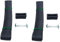 KAHEIGN 2 Pièces 90cm Attaches D'arbres, 3,8cm À Toute épreuve Pièges à Arbres Réglables pour Arbuste d'arbre De Support (Noir)