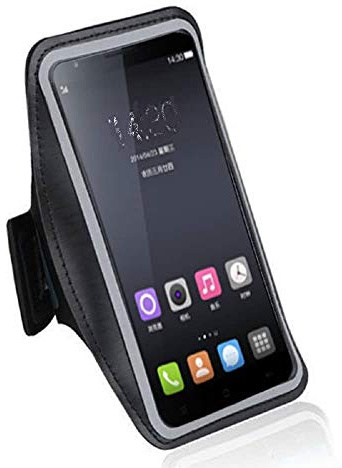 DFV mobile - Armband Professional Cover Neoprene Waterproof Wraparound Sport with Buckle für iPod Touch 7th gen A2178 (2019) - Black