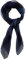 TigerTie Damen Chiffon Nickituch in marine dunkelblau mit Bordüre - Größe 58 cm x 58 cm
