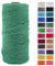 JeogYong Makramee Kordel Dicke Natürliche Baumwollkordel Garn Makramee Seil für Wandbehänge, Pflanzenaufhänger, DIY Handwerk, Heimdekoration, Geschenkverpackung, 3 mm x 100 m (Grün)