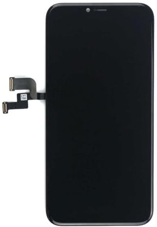 SINTECH© Premium Display kompatibel für iPhone XS MAX in schwarz, komplett, Farbe:Schwarz