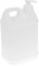 Milisten Plastic Jugs 2.5L Hand Pump Soap Dispensers Liquid Cosmetics Storage Container for Home Mall Office White