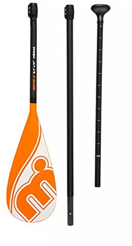 SUPwave / Mistral Motu Orange 3 - teilig SUP Paddel Vario Carbon Comp, Blade 8'1 inkl. Bag
