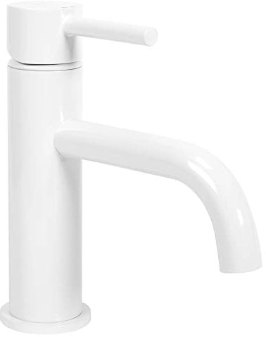 VBChome Robinet de lavabo blanc Robinet de salle de bain Robinet de lavabo Robinet de lavabo amature de lavabo Robinet de lavabo moderne élégant de haute qualité