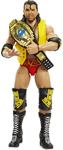 Mattel WWE Razor Ramon Ultimate Edition Actionfigur, Deluxe Artikulation & lebensechte Details, austauschbares Zubehör, 15,2 cm (HKT45)