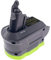 BTRUI V6 Adapter for Ryobi 18V Lithium Battery Convert to for Dyson V6 Absolute Motohead Animal Mattress DC58 DC59 DC61 DC62 SV04 SV09 Handheld Vacuum Cleaner