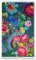 Muller Textiles Happiness Strandtuch 100x180cm Mandy Fransen Mandala Blumen Rosen rot 20038 grün