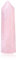 XIANNVXI Quartz Rose 10cm 4 Colonne de Cristal Hexagonale Baguette en Cristal de Guérison Pointe de Cristal Polie pour Reiki, Chakra, Méditation et Décoration, Cadeau