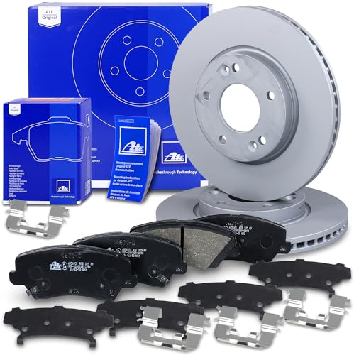 ATE Bremsenset Vorderachse inkl. Bremsscheiben vorne Ø 280 mm belüftet und