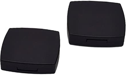 Ipetboom 2stücke Nachfüllbare Lippenstift-container Leere Make-up Organizer Box Für Kosmetik Schwarz Praktische Aufbewahrung Für Lippenstift Lidschatten Und Blush
